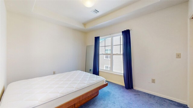 6910 Beach Front Rd, Arverne, NY 11692 - carpeted bedroom featuring baseboards and a raised ceiling