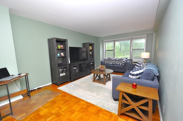 view of living area