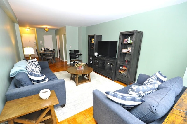 view of living room