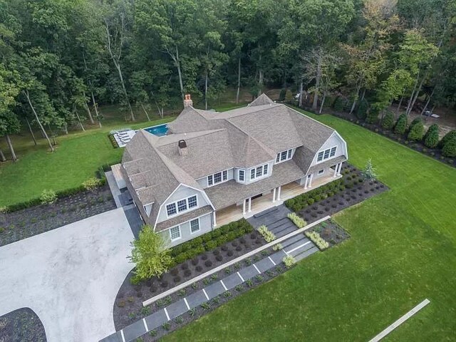 2 Short Path, Nissequogue, NY 11780 - drone / aerial view featuring a view of trees