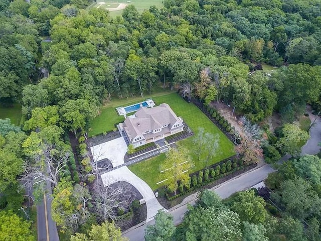 2 Short Path, Nissequogue, NY 11780 - aerial view featuring a wooded view