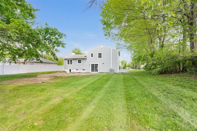 5 Helen Dr, Wappingers Falls, NY 12590 - rear view of house with central AC