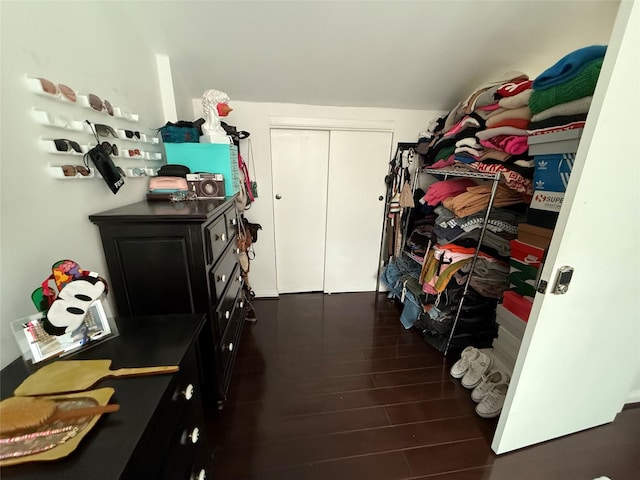 view of storage room