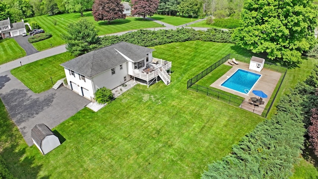 1 Red Fox Ln, Brewster, NY 10509 - view of subject property with a pool