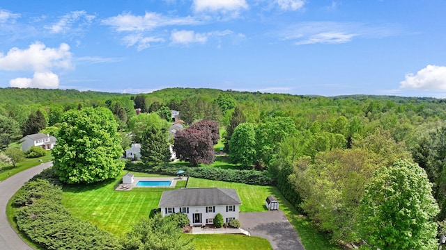 1 Red Fox Ln, Brewster, NY 10509 - view of subject property featuring a forest