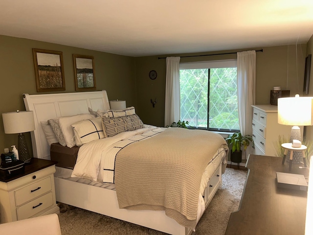 118 Skyline Dr, Coram, NY 11727 - bedroom with dark colored carpet