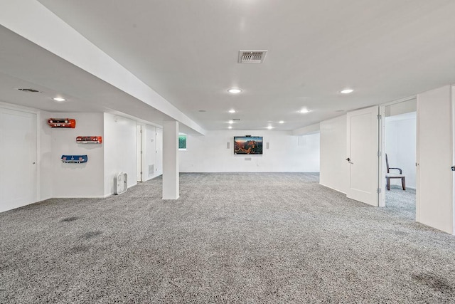 8 Beaumont Dr, New City, NY 10956 - finished below grade area with carpet floors and recessed lighting