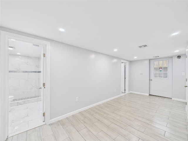 495 Easton St, Ronkonkoma, NY 11779 - spare room featuring recessed lighting and baseboards