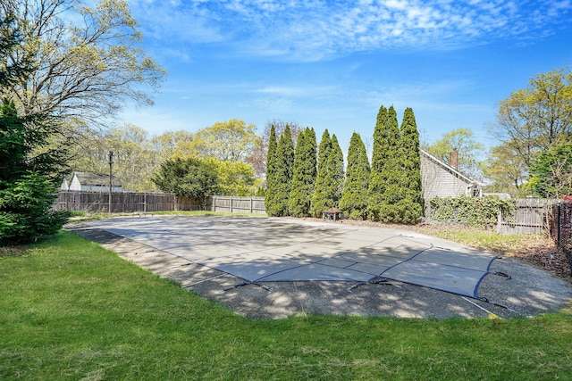view of sport court