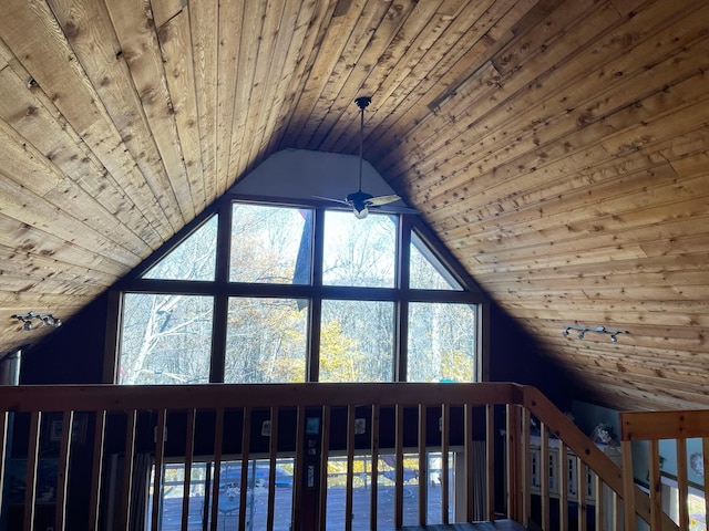 detailed view of wooden ceiling
