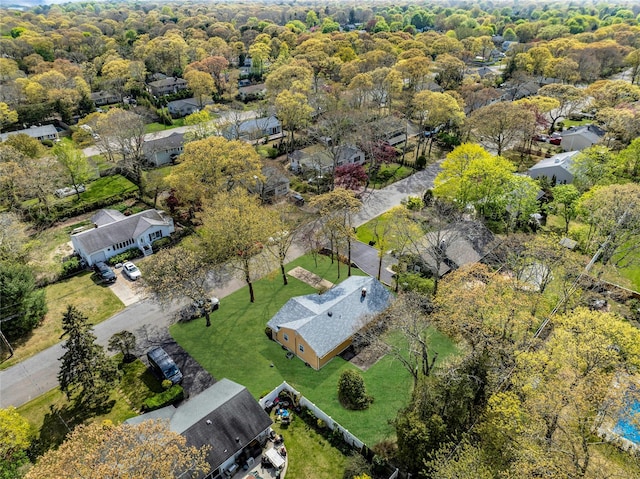12 Harvard Dr, Hampton Bays, NY 11946 - aerial view of residential area