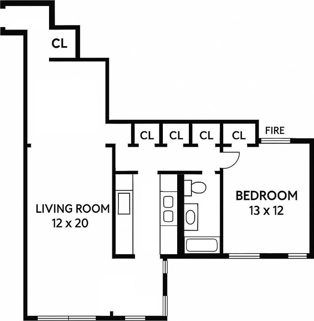 67-12 Yellowstone Blvd Unit C-12, Forest Hills, NY 11375 - property floor plan