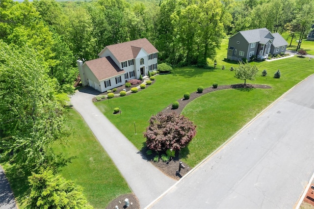 9 Hill Rd, Washingtonville, NY 10992 - view of subject property featuring a forest