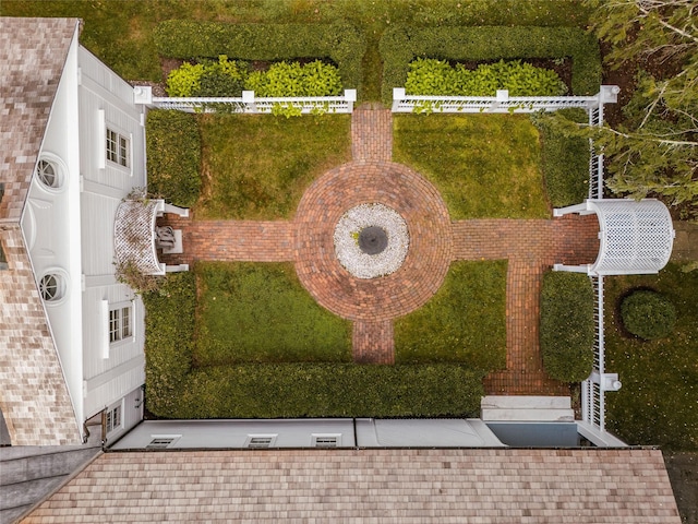 aerial view