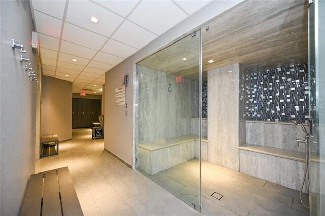 welcome area featuring recessed lighting