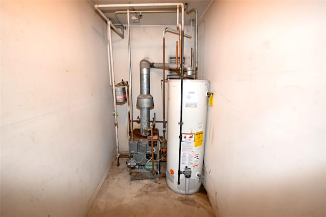 51 Manor Rd, Valley Stream, NY 11580 - utilities with water heater and a heating unit