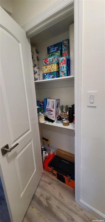 view of pantry
