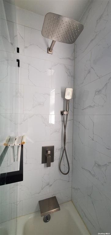 full bath with a shower