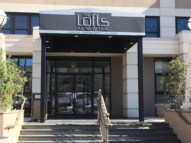 100 New Roc City Pl Unit 408, New Rochelle, NY 10801 - entrance to property with french doors