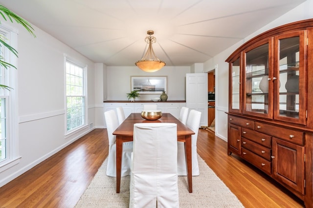 16 Cayuga Rd, Scarsdale, NY 10583 - dining space with light wood-type flooring and wainscoting