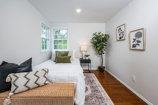 16 Cayuga Rd, Scarsdale, NY 10583 - bedroom featuring wood finished floors, baseboards, and recessed lighting