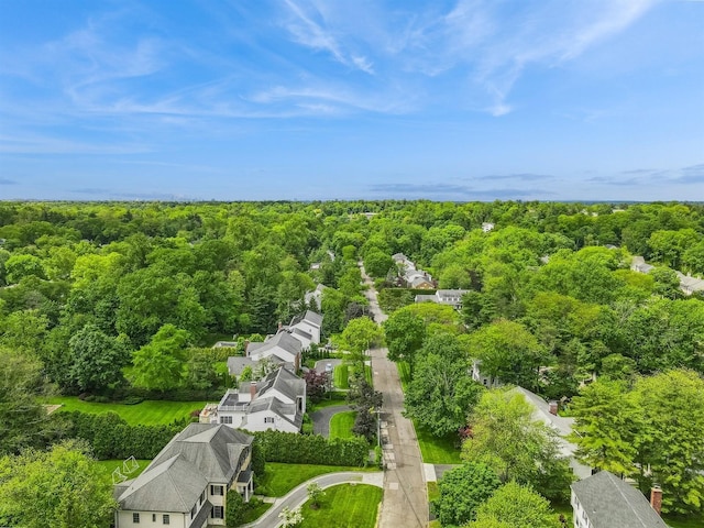 16 Cayuga Rd, Scarsdale, NY 10583 - aerial perspective of suburban area featuring a forest