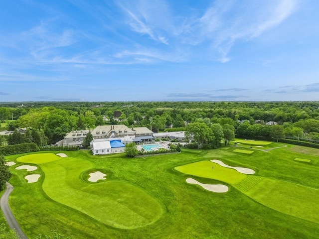 16 Cayuga Rd, Scarsdale, NY 10583 - bird's eye view of a forest and a golf course