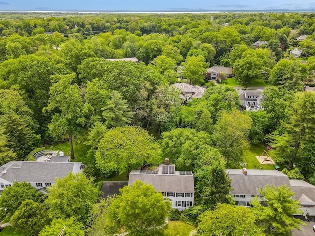16 Cayuga Rd, Scarsdale, NY 10583 - aerial view of a heavily wooded area