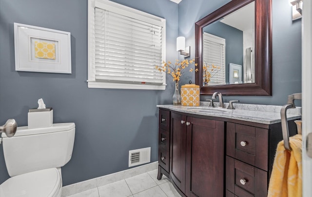 90 Gannet Dr, Commack, NY 11725 - bathroom with baseboards, toilet, and vanity