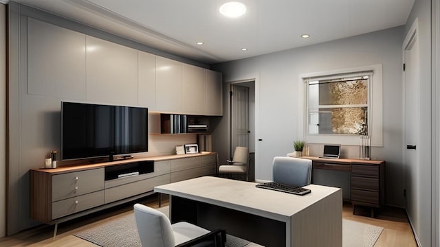 4518 Richardson Ave, Bronx, NY 10470 - office space with light wood finished floors and recessed lighting