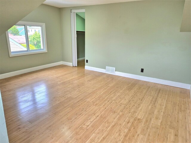 1535 Mattison St, Baldwin, NY 11510 - empty room with baseboards and light wood finished floors