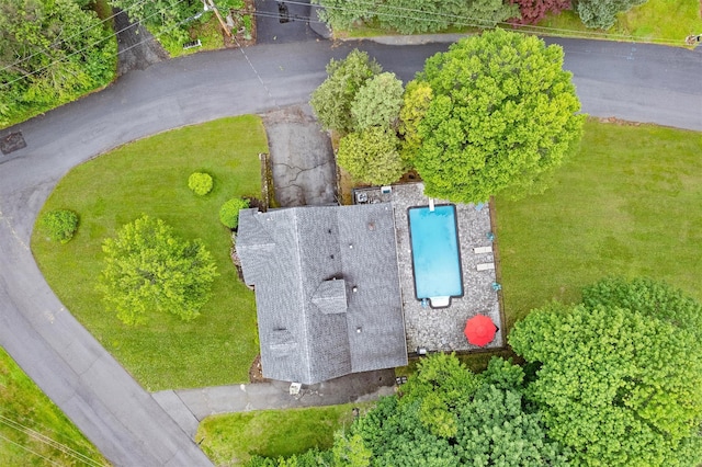 20 Idlewild Park Dr, Cornwall On Hudson, NY 12520 - drone / aerial view of a pool