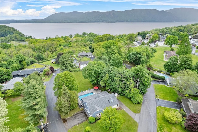 20 Idlewild Park Dr, Cornwall On Hudson, NY 12520 - bird's eye view of a water and mountain view