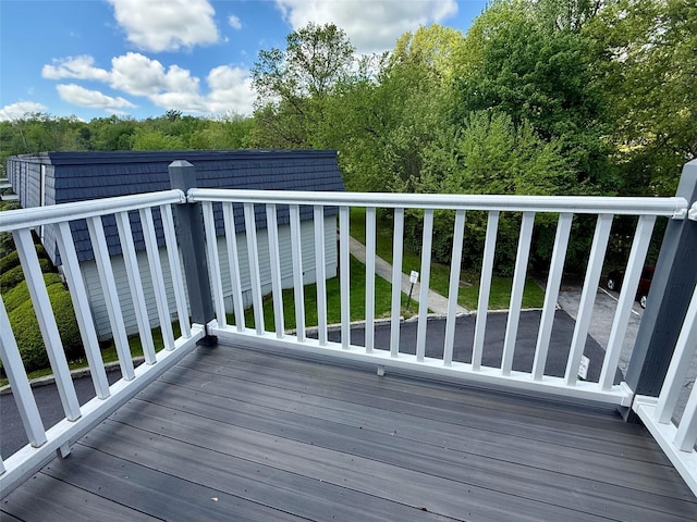 view of deck