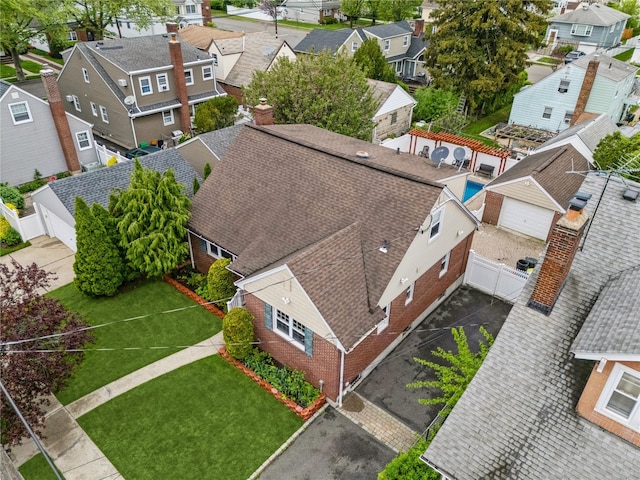 502S11th St., New Hyde Park, NY 11040 - aerial view of residential area