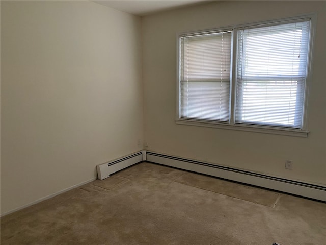 18 Prides Xing, Washingtonville, NY 10992 - carpeted spare room with baseboards and baseboard heating