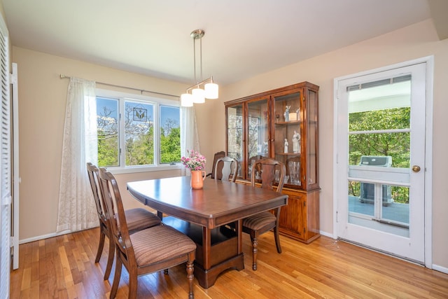 25 Ganung Dr, Ossining, NY 10562 - dining space featuring light wood-style floors and baseboards