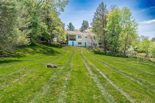 25 Ganung Dr, Ossining, NY 10562 - view of green lawn featuring dirt driveway