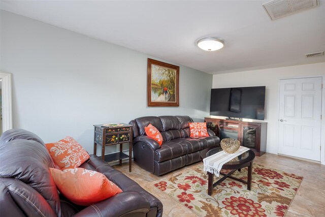 view of living area