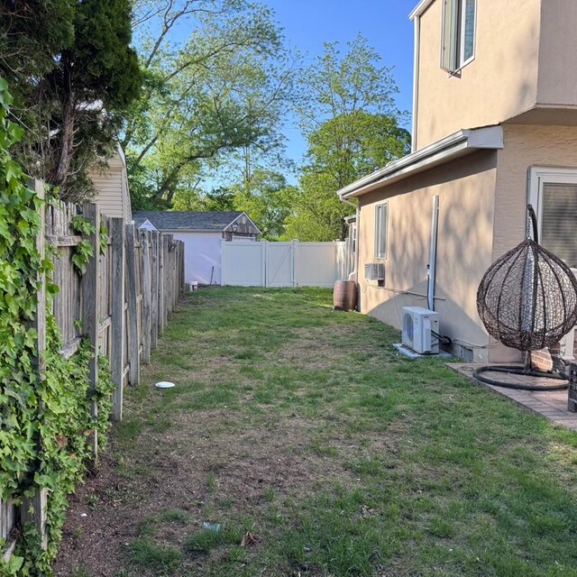 980 Siems Ct, North Bellmore, NY 11710 - view of yard featuring a cooling unit and cooling unit
