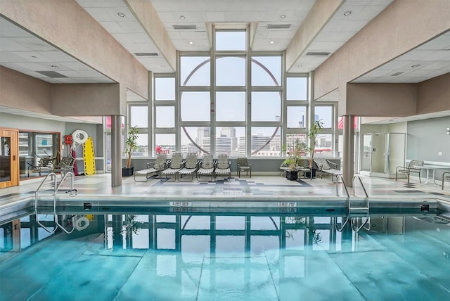 10 Stewart Pl Unit 4De, White Plains, NY 10603 - view of indoor community pool