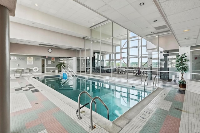 10 Stewart Pl Unit 4De, White Plains, NY 10603 - view of indoor community pool