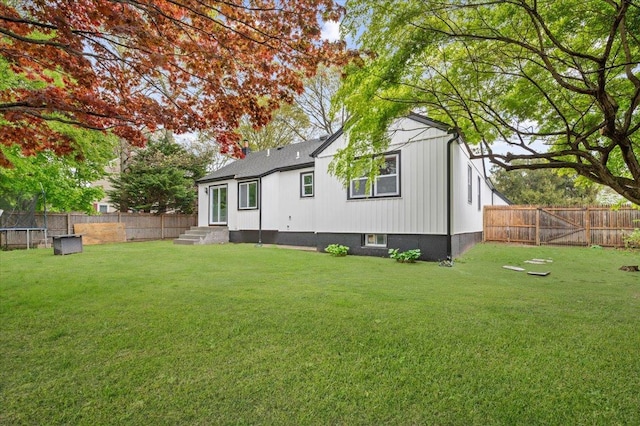 view of back of property