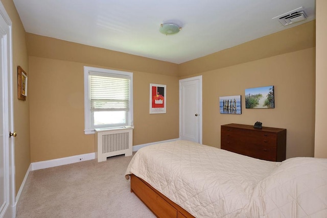 21 Hereford Rd, Great Neck, NY 11020 - bedroom featuring radiator, baseboards, and carpet
