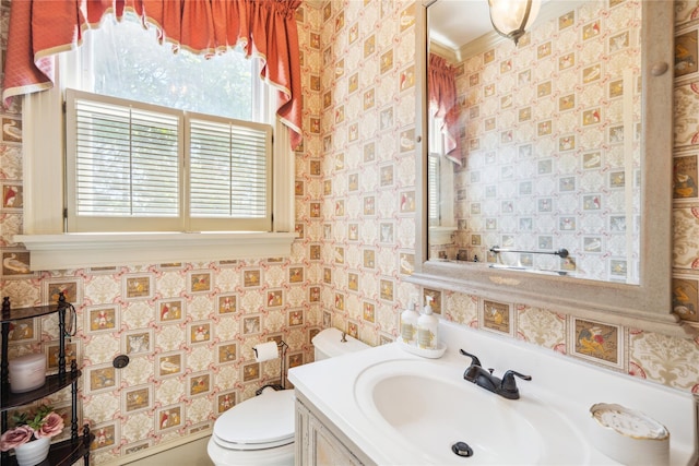 17 The Intervale, Roslyn Estates, NY 11576 - bathroom featuring plenty of natural light, toilet, and vanity