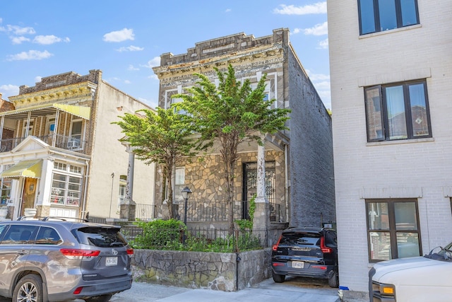 1410 Lincoln Pl, Brooklyn, NY 11213 - view of front of house with brick siding