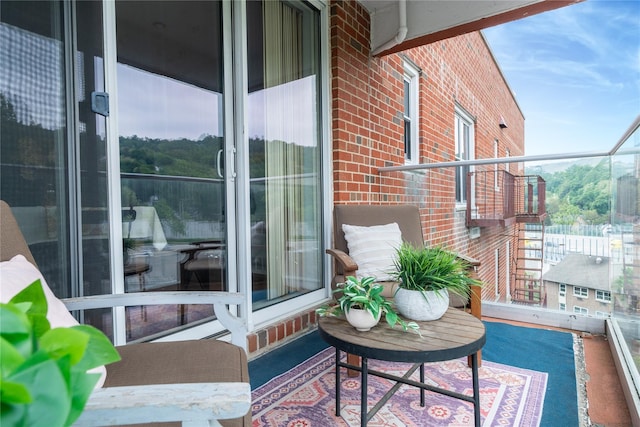 1 Salisbury Pt Unit 6C, Nyack, NY 10960 - view of balcony