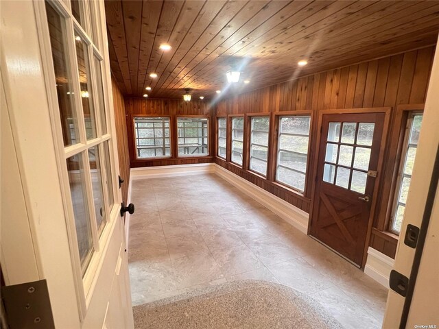 332 Browns Rd, Nesconset, NY 11767 - view of unfurnished sunroom