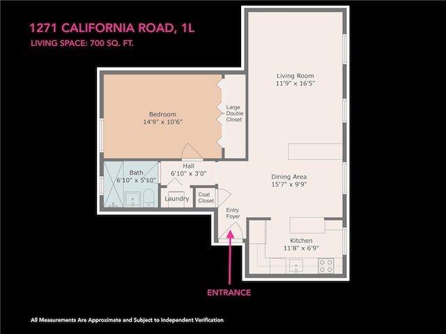 1271 California Rd Unit 1L, Eastchester, NY 10709 - room layout