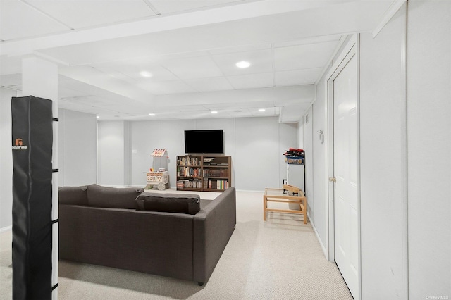 394 Mill Rd, Westhampton, NY 11977 - living area with recessed lighting